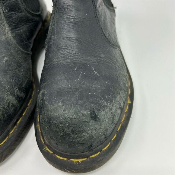 Dr. Martens Arbor ST Chelsea Boots Black Leather Steel Toe Slip Resistant Size 7 - Picture 8 of 16